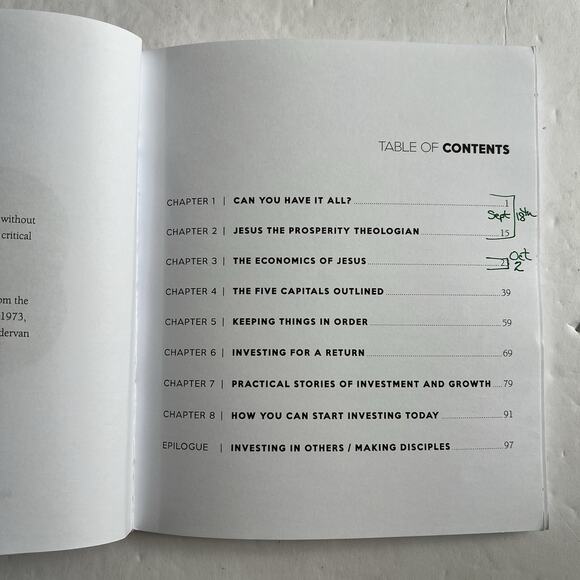 Oikonomics How to Invest in Lifes Five Capitals the Way Jesus Did Paperback - Picture 4 of 7